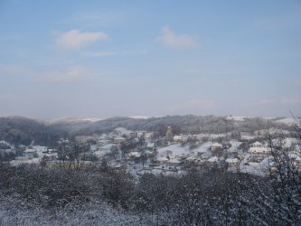 Litava v zime + koleda