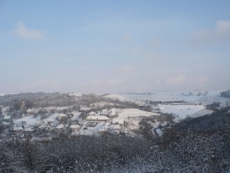 Litava v zime + koleda