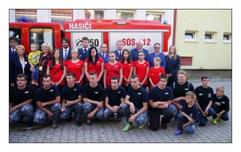 Odovzdávanie hasičského vozidla